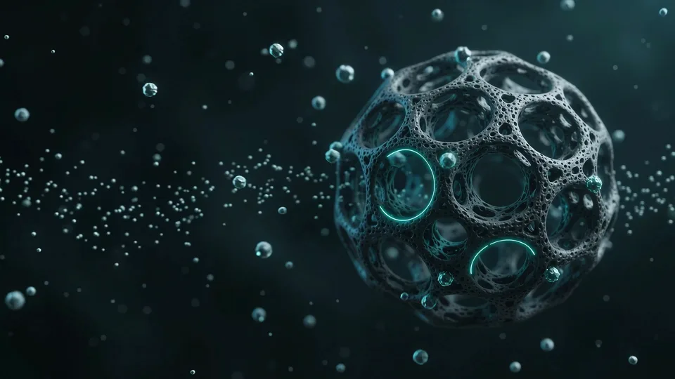Particles adsorbing onto a porous surface